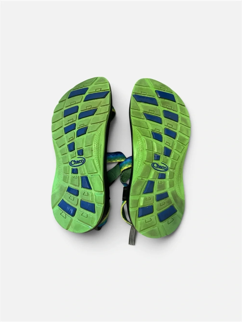 CHACO KIDS’ Z/1 ECOTREAD BLUE/GREEN W7/Y6